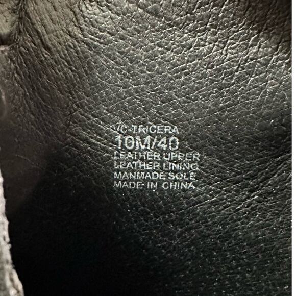 Vince Camuto Black Suede Leather Booties with Zipper Details - Size 10M - Boots - Picture 9 of 9